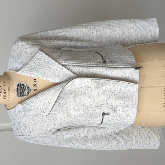 Knit moto jacket - Picture 1 of 4